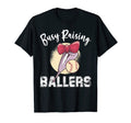 Busy Raising Ballers Softball Mom T-Shirt - Trendy Graphic Men Women - T-Shirt, Sweatshirt, Hoodie