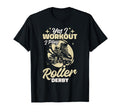 Roller Derby Skate Colorful Roller T-Shirt - Custom Art Print Unisex - T-Shirt, Sweatshirt, Hoodie