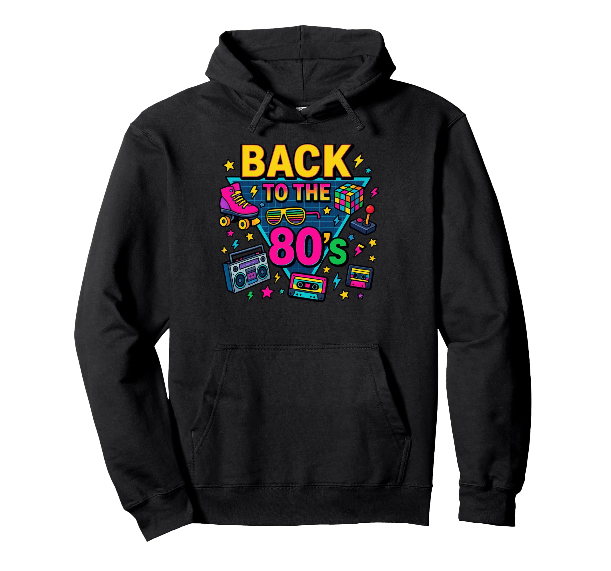 Cassette Boombox Arcade Roller Skate Hoodie - Aesthetic Graphic Men Women - T-Shirt, Sweatshirt, Hoodie