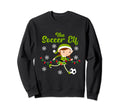 Soccer Goalkeeper Holiday Santa Claus Sweatshirt - Streetwear Style Unisex - T-Shirt, Sweatshirt, Hoodie
