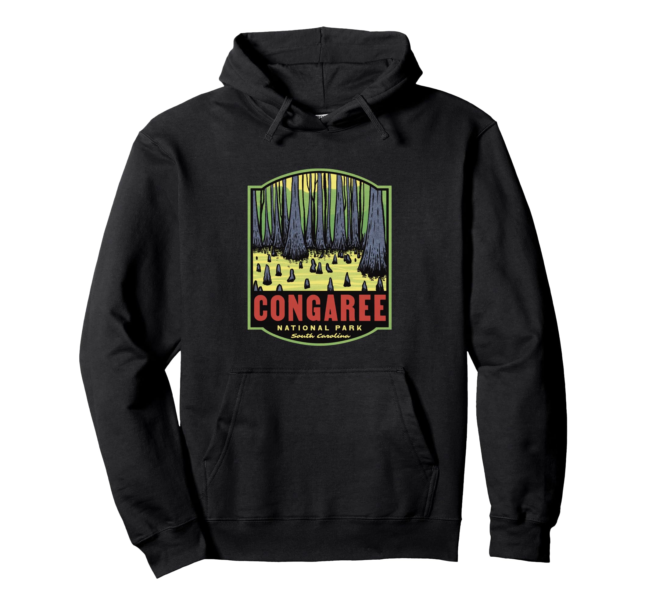 Congaree National Park South Carolina Hoodie - Casual Everyday Wear Unisex - T-Shirt, Sweatshirt, Hoodie