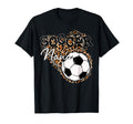 Soccer Nana Leopard Mothers Day T-Shirt - Fun Novelty Design for Adults - T-Shirt, Sweatshirt, Hoodie