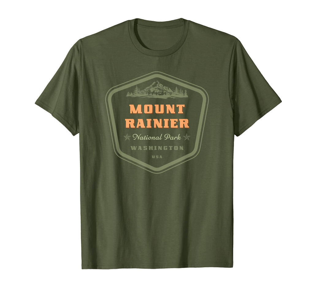 Mount Rainier National Park Washington T-Shirt - Graphic Print Unisex - T-Shirt, Sweatshirt, Hoodie