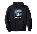 Nevada Fall Yosemite National Park Hoodie - Minimalist Print Men Women - T-Shirt, Sweatshirt, Hoodie