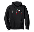 Poland Heartbeat Ekg Pulse Polish Hoodie - Fun Novelty Design Men Women - T-Shirt, Sweatshirt, Hoodie
