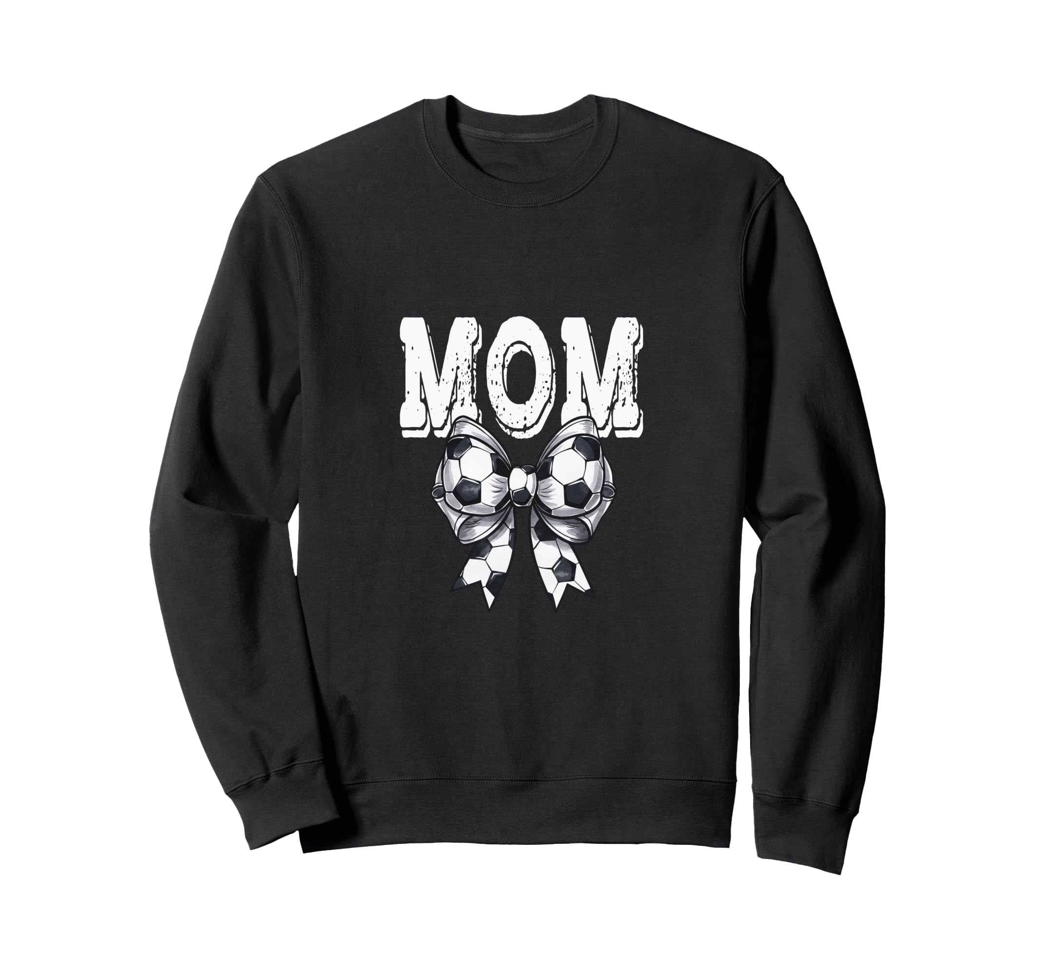 Coquette Soccer Bow Mom Sister Sweatshirt - Custom Art Print Men Women - T-Shirt, Sweatshirt, Hoodie