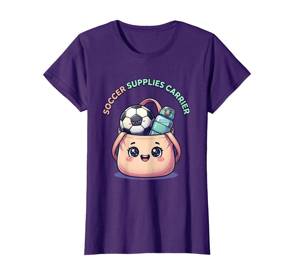 Soccer Mom Soccer Supplies Carrier T-Shirt - Minimalist Print Men Women - T-Shirt, Sweatshirt, Hoodie