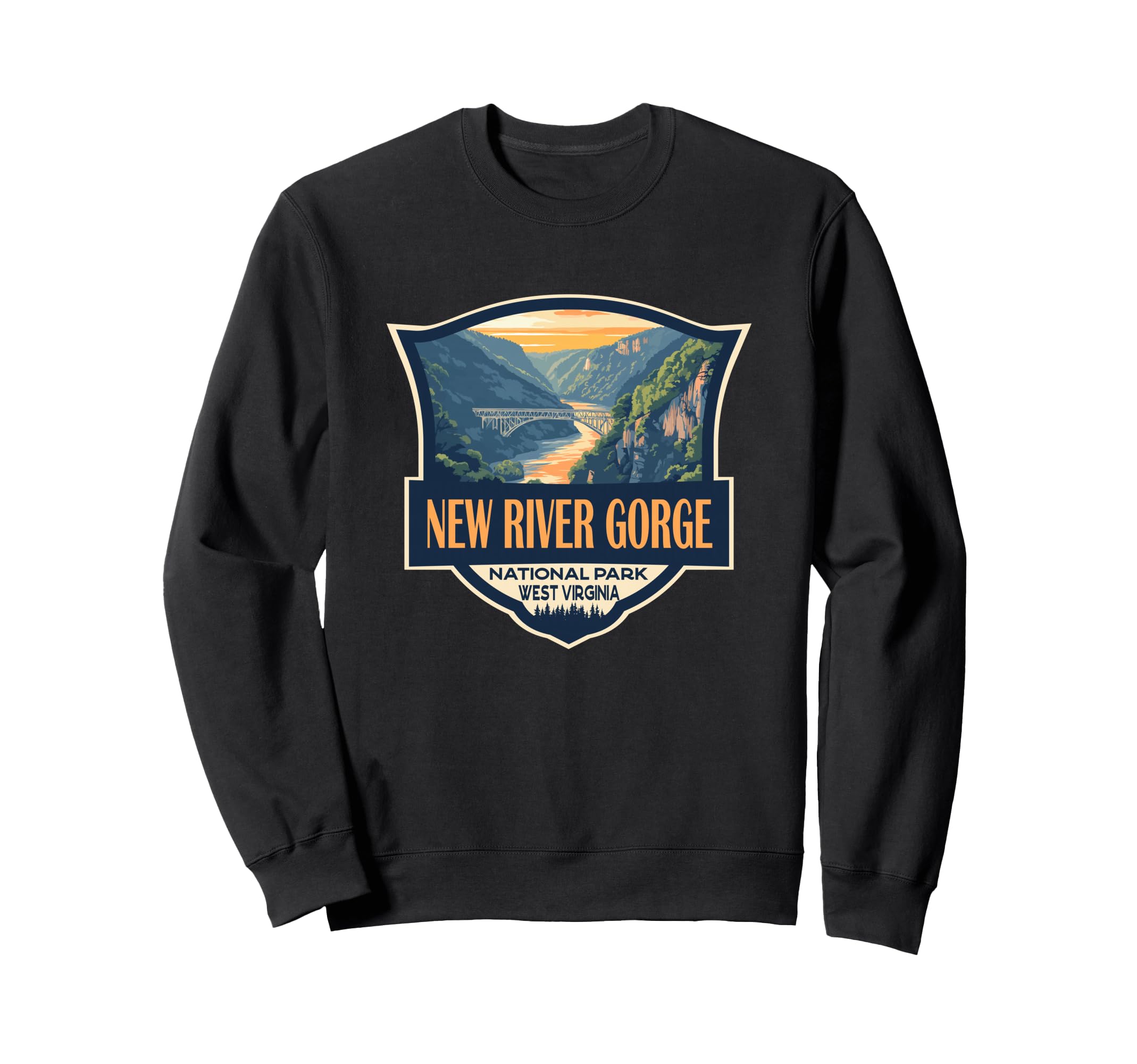 New River Gorge National Park Sweatshirt - Aesthetic Graphic Unisex - T-Shirt, Sweatshirt, Hoodie