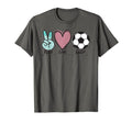 Peace Love Soccer Soccer Lover T-Shirt - Streetwear Style Men Women - T-Shirt, Sweatshirt, Hoodie