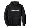 Love Soccer Minimalist Aesthetic Like Hoodie - Aesthetic Graphic Unisex - T-Shirt, Sweatshirt, Hoodie
