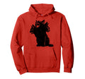 3 Headed Cat Grunge Alt 90S Goth Hoodie - Aesthetic Graphic for Adults - T-Shirt, Sweatshirt, Hoodie