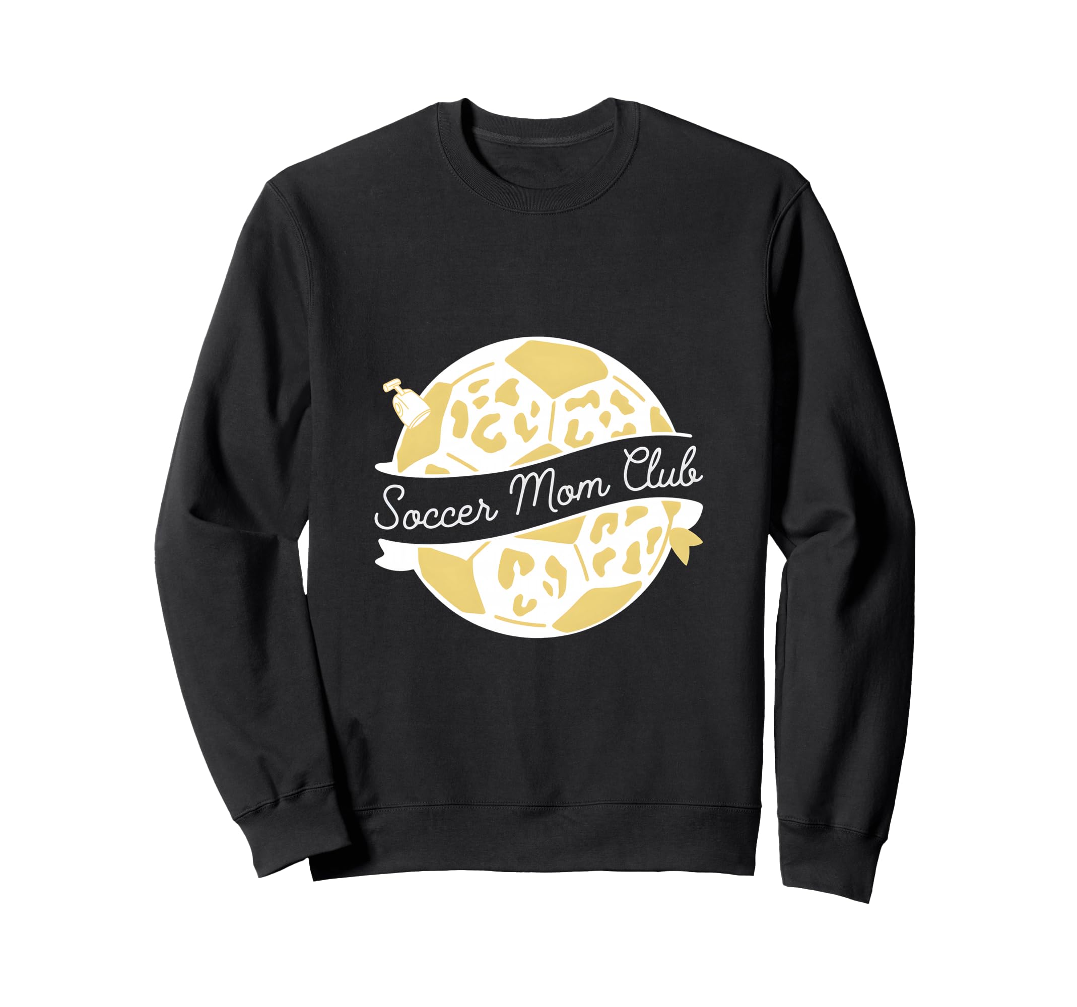 Soccer Mom Club Leopard Soccer Mom Sweatshirt - Unique Graphic Men Women - T-Shirt, Sweatshirt, Hoodie