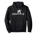 Soccer Pulse Heartbeat Heart Rate Soccer Hoodie - Trendy Graphic Men Women - T-Shirt, Sweatshirt, Hoodie