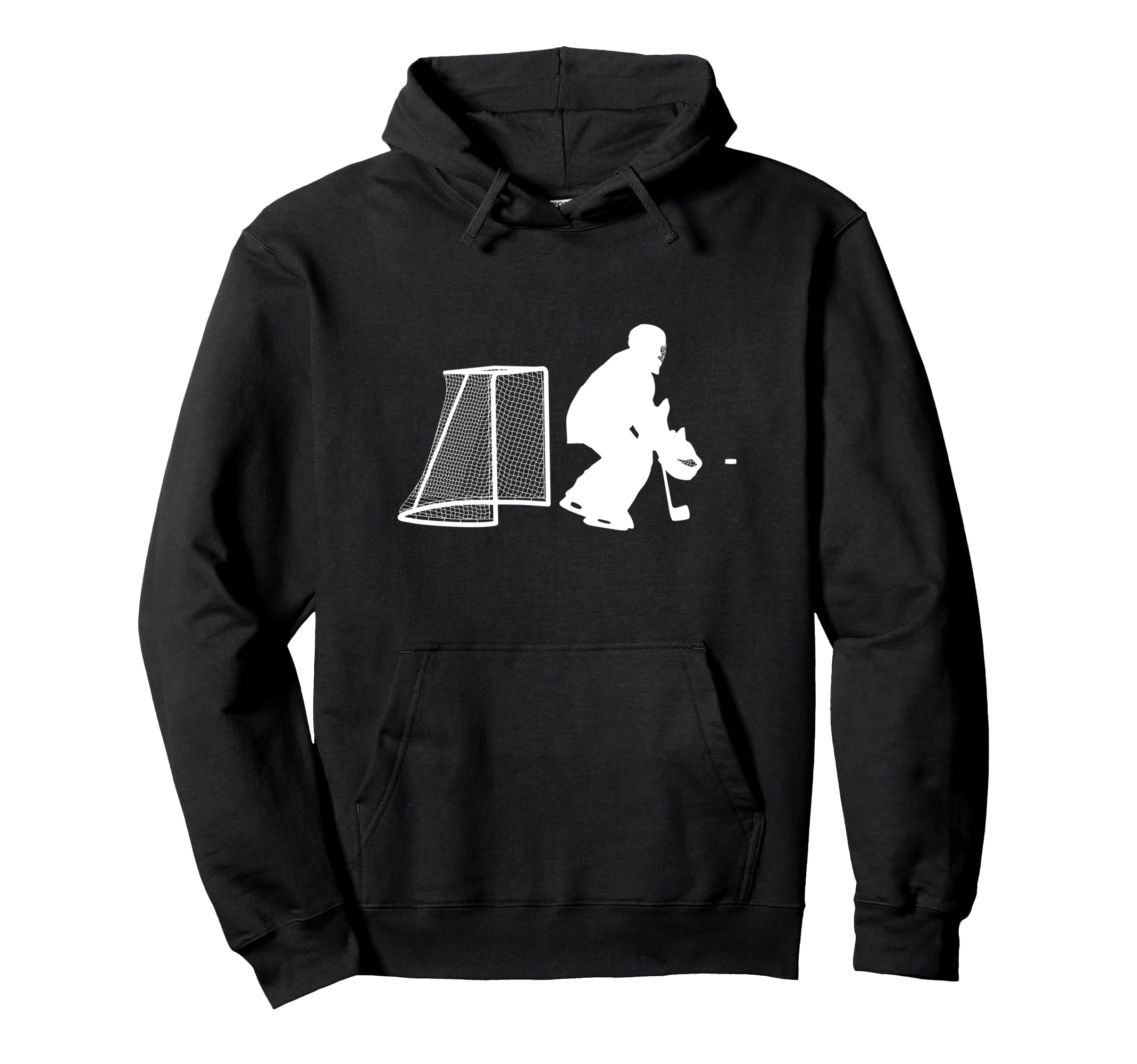 Ice Hockey Player Goalkeeper Ice Hoodie - Aesthetic Graphic for Adults - T-Shirt, Sweatshirt, Hoodie
