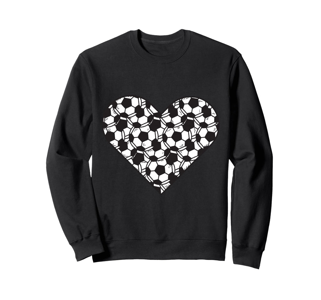 Soccer Play Heart Funny Valentines Sweatshirt - Trendy Graphic Men Women - T-Shirt, Sweatshirt, Hoodie