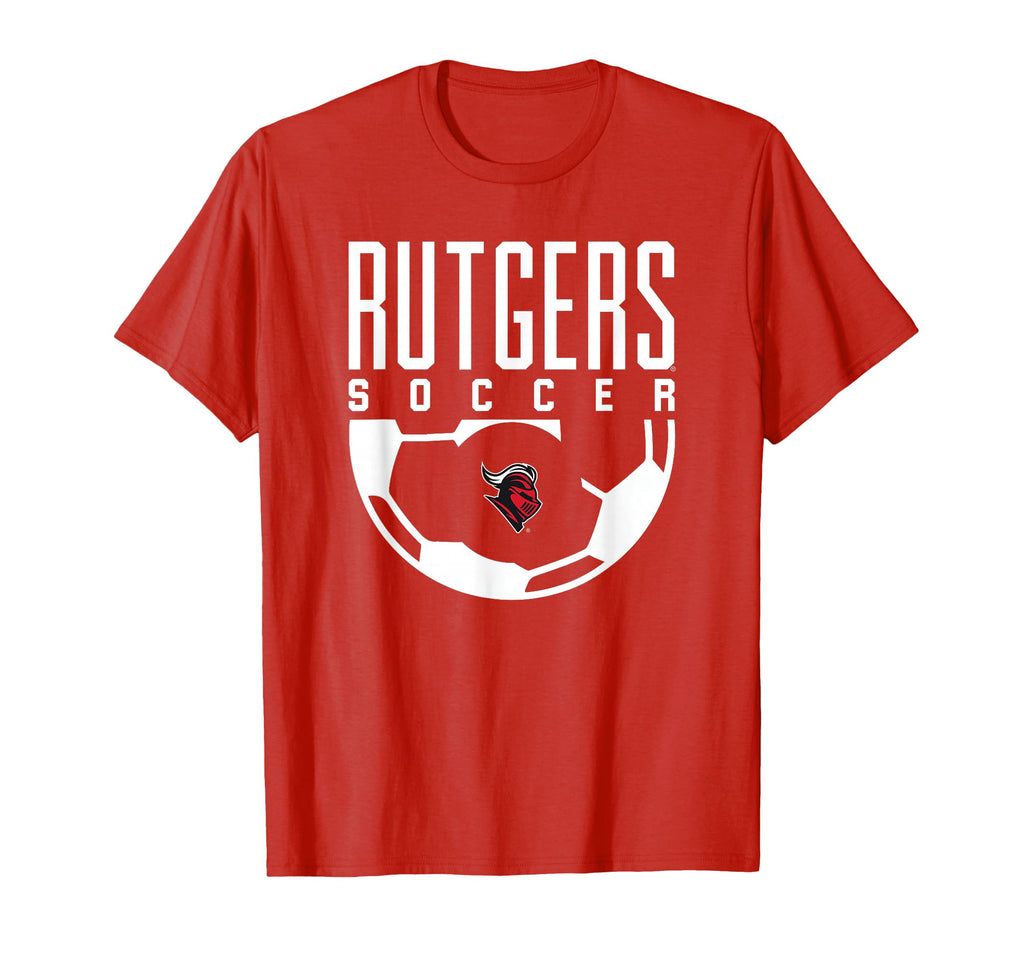 Rutgers University Scarlet Knights Soccer T-Shirt - Graphic Print Unisex - T-Shirt, Sweatshirt, Hoodie