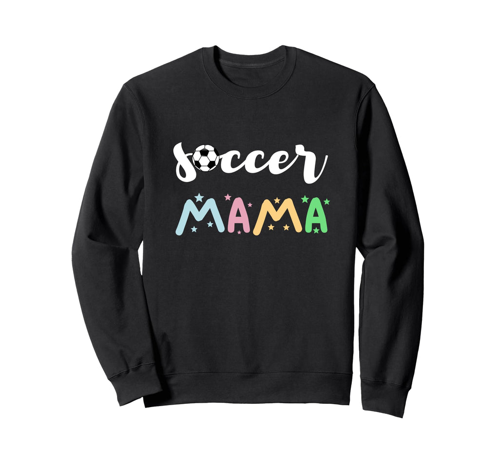 Soccer Mama Team Coach Player Soccer Sweatshirt - Unique Graphic Unisex - T-Shirt, Sweatshirt, Hoodie