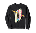 80S Cassette Tape Pencil Rewind Sweatshirt - Trendy Graphic Unisex - T-Shirt, Sweatshirt, Hoodie