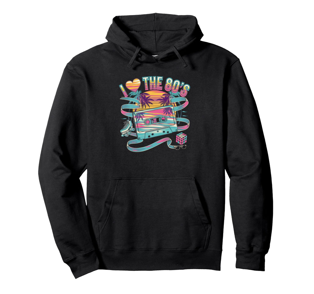 Cassette 80S 90S Party Mixtape Tape Hoodie - Trendy Graphic Men Women - T-Shirt, Sweatshirt, Hoodie