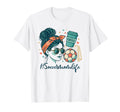 Soccer Mom Life Coffee Lover Messy Bun T-Shirt - Trendy Graphic Men Women - T-Shirt, Sweatshirt, Hoodie