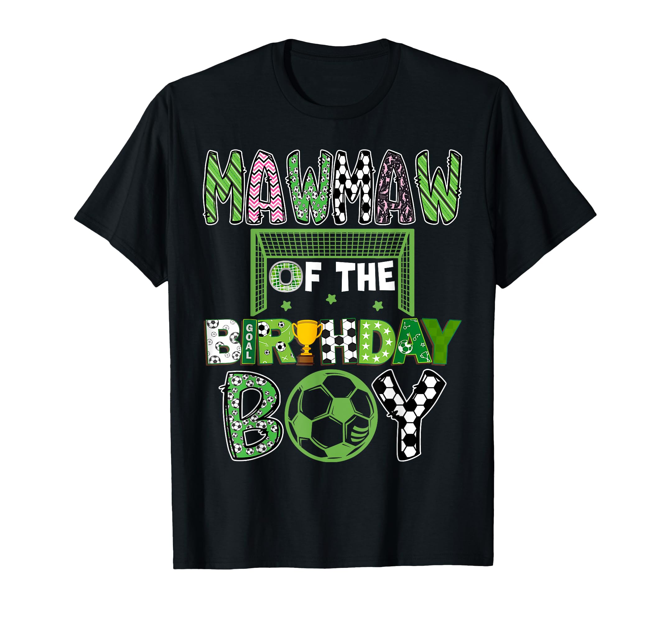 Mawmaw Birthday Soccer Player Birthday T-Shirt - Aesthetic Graphic Unisex - T-Shirt, Sweatshirt, Hoodie