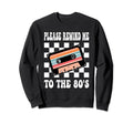 Mixtape 80 S Cassette Tape Sweatshirt - Aesthetic Graphic Men Women - T-Shirt, Sweatshirt, Hoodie