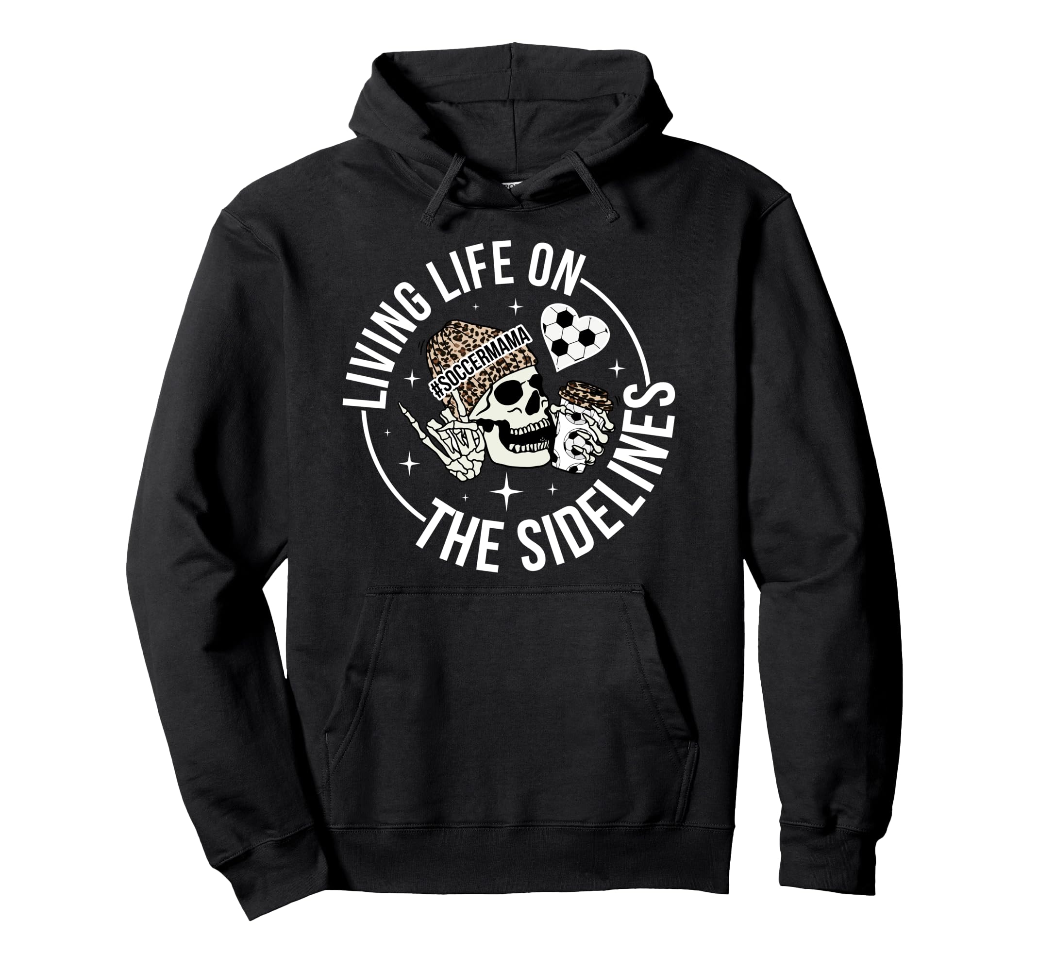 Soccer Mama Funny Soccer Mom Soccer Hoodie - Streetwear Style Unisex - T-Shirt, Sweatshirt, Hoodie