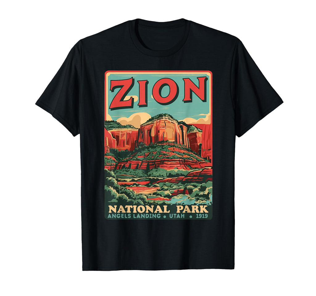 Zion National Park Utah Angels T-Shirt - Streetwear Style Men Women - T-Shirt, Sweatshirt, Hoodie