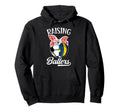 Raising Ballers Volleyball Soccer Mom Hoodie - Novelty Apparel Unisex - T-Shirt, Sweatshirt, Hoodie
