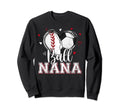 Ball Nana Baseball Soccer Heart Sweatshirt - Fun Novelty Design Men Women - T-Shirt, Sweatshirt, Hoodie