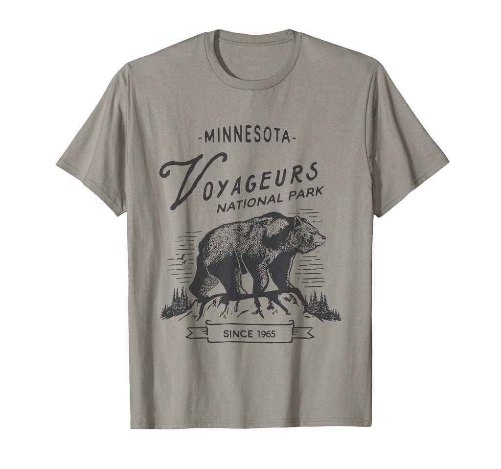 Voyageurs National Park Bear T-Shirt - Casual Everyday Wear Unisex - T-Shirt, Sweatshirt, Hoodie