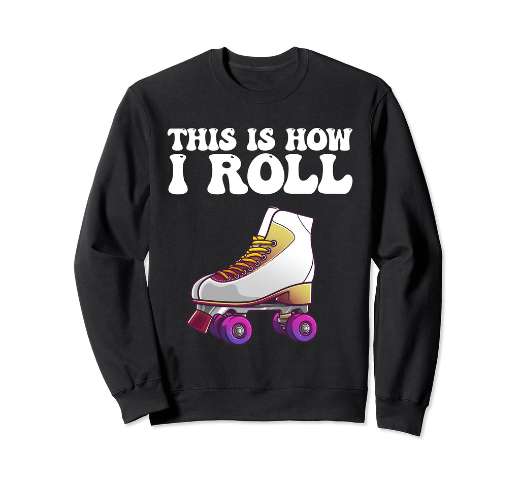 Roller Skate Speed Skating Inline Sweatshirt - Aesthetic Graphic Unisex - T-Shirt, Sweatshirt, Hoodie