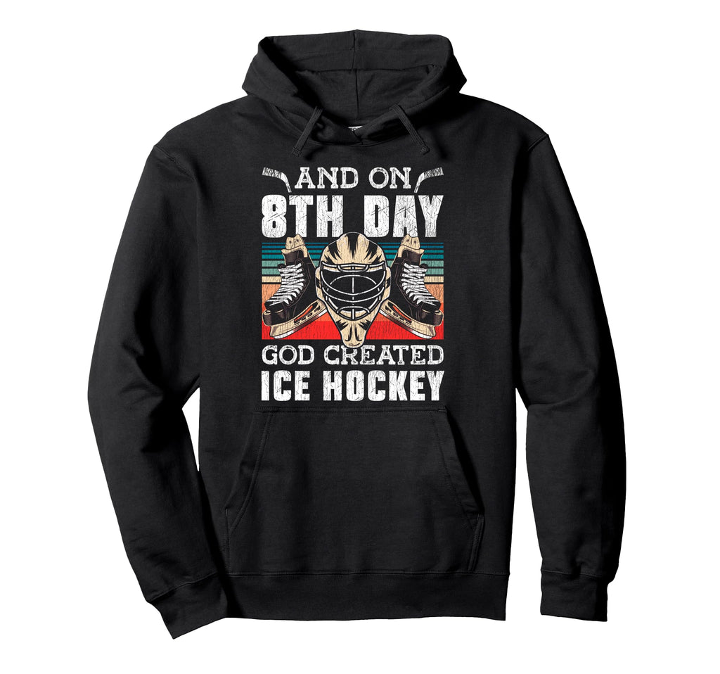 Ice Hockey Goalie Faith God Goalkeeper Hoodie - Trendy Graphic Men Women - T-Shirt, Sweatshirt, Hoodie
