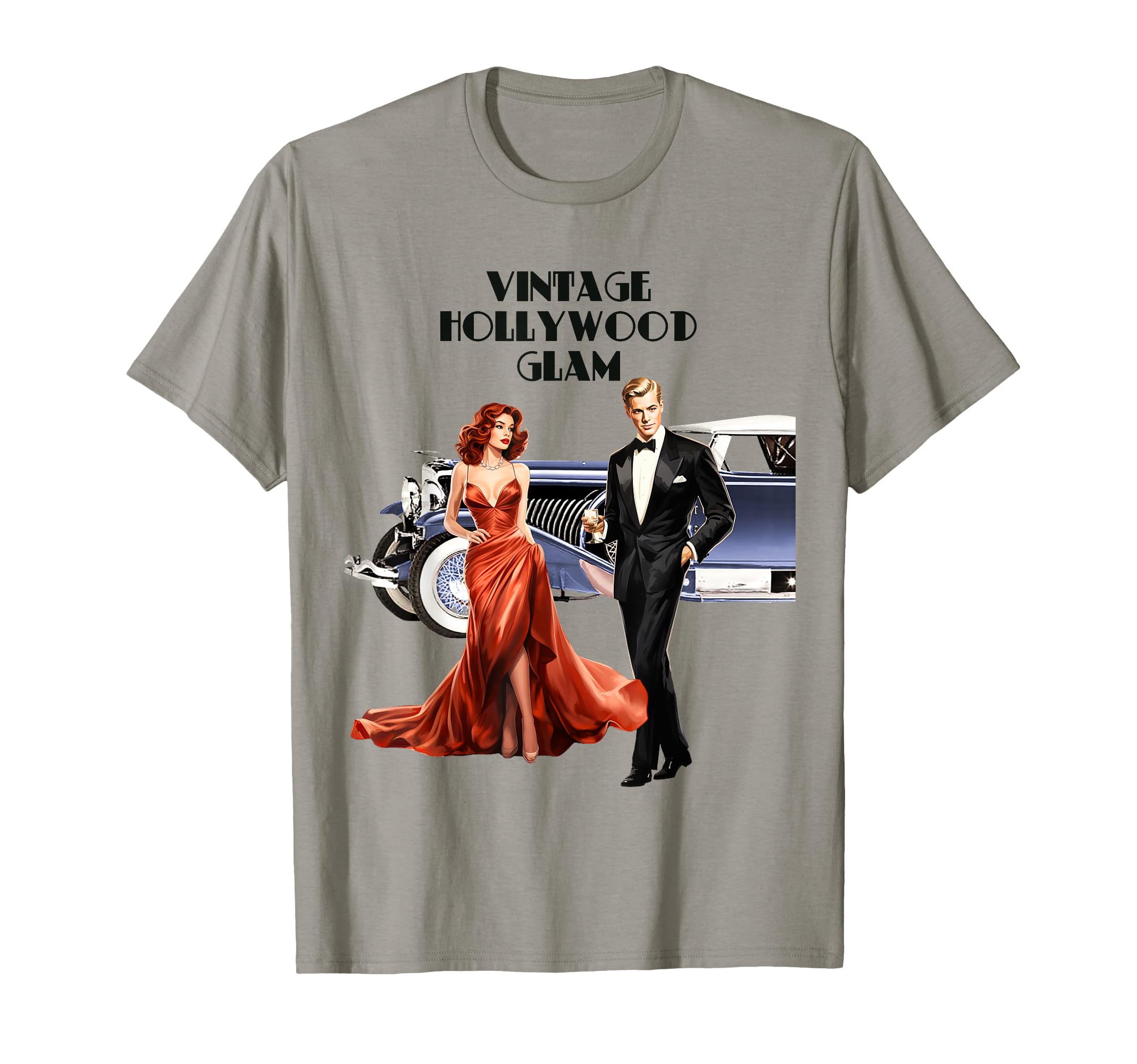 Hollywood Glam T-Shirt - Custom Art Print Men Women - T-Shirt, Sweatshirt, Hoodie