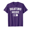 Skating Mode Funny Skater Gift T-Shirt - Aesthetic Graphic for Adults - T-Shirt, Sweatshirt, Hoodie