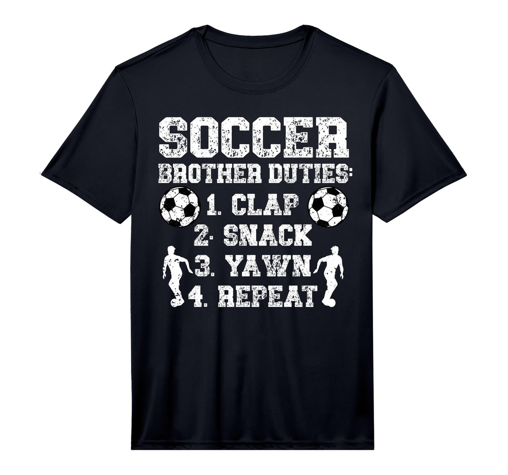 Soccer Brother Duties Brother Soccer T-Shirt - Minimalist Print Unisex - T-Shirt, Sweatshirt, Hoodie