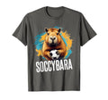 Soccybara Delight Capybara Football T-Shirt - Trendy Graphic for Adults - T-Shirt, Sweatshirt, Hoodie
