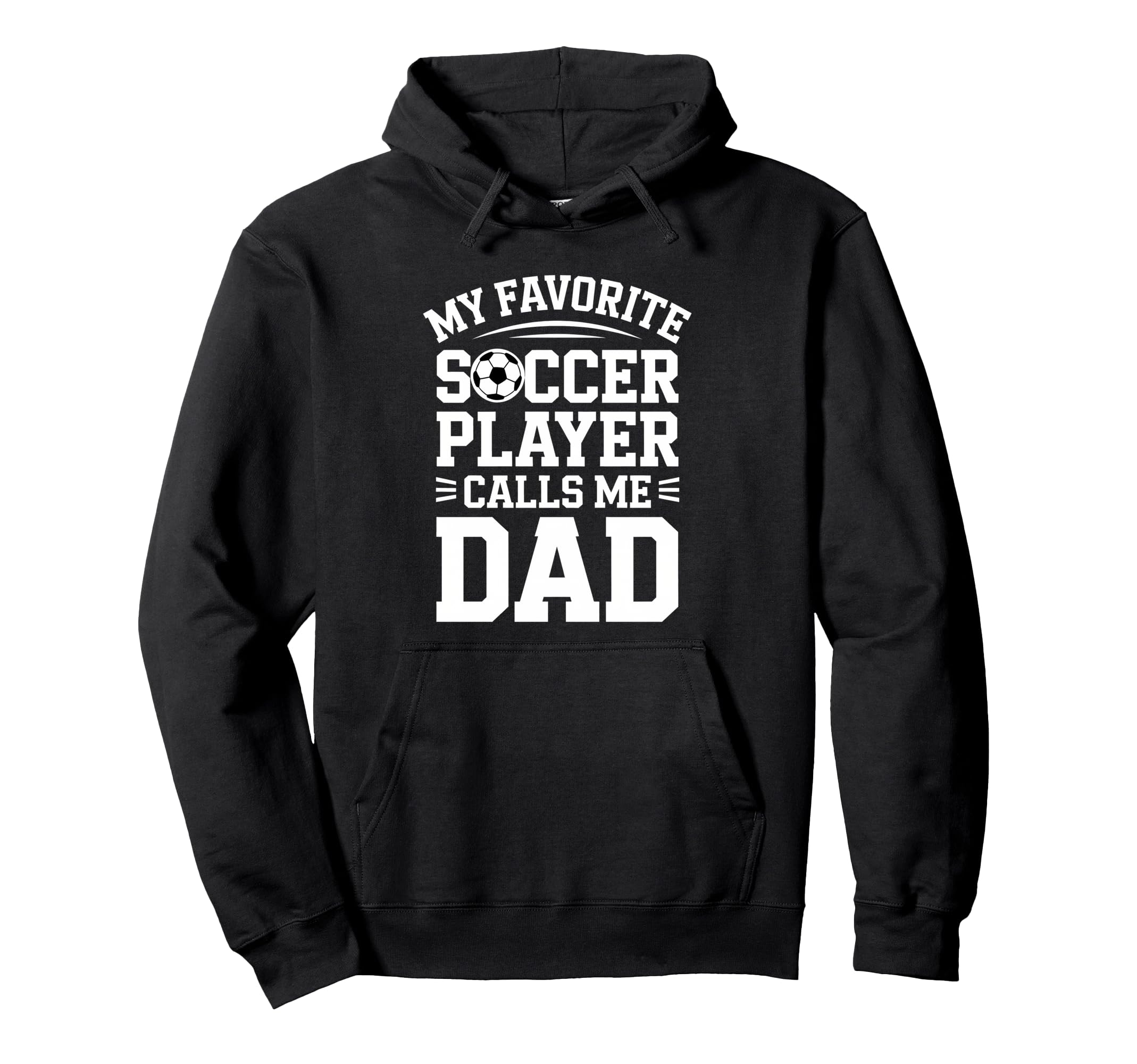 Soccer Player Dad Funny Soccer Hoodie - Minimalist Print Men Women - T-Shirt, Sweatshirt, Hoodie