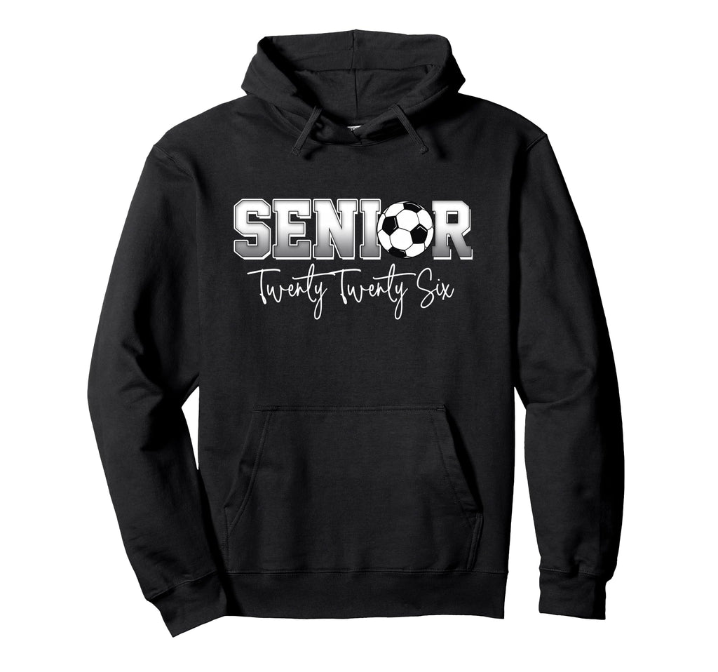 Soccer Senior Graduation 2026 Teen And Hoodie - Minimalist Print Unisex - T-Shirt, Sweatshirt, Hoodie
