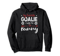 My Favorite Goalie Calls Me Bunny Hoodie - Custom Art Print Unisex - T-Shirt, Sweatshirt, Hoodie