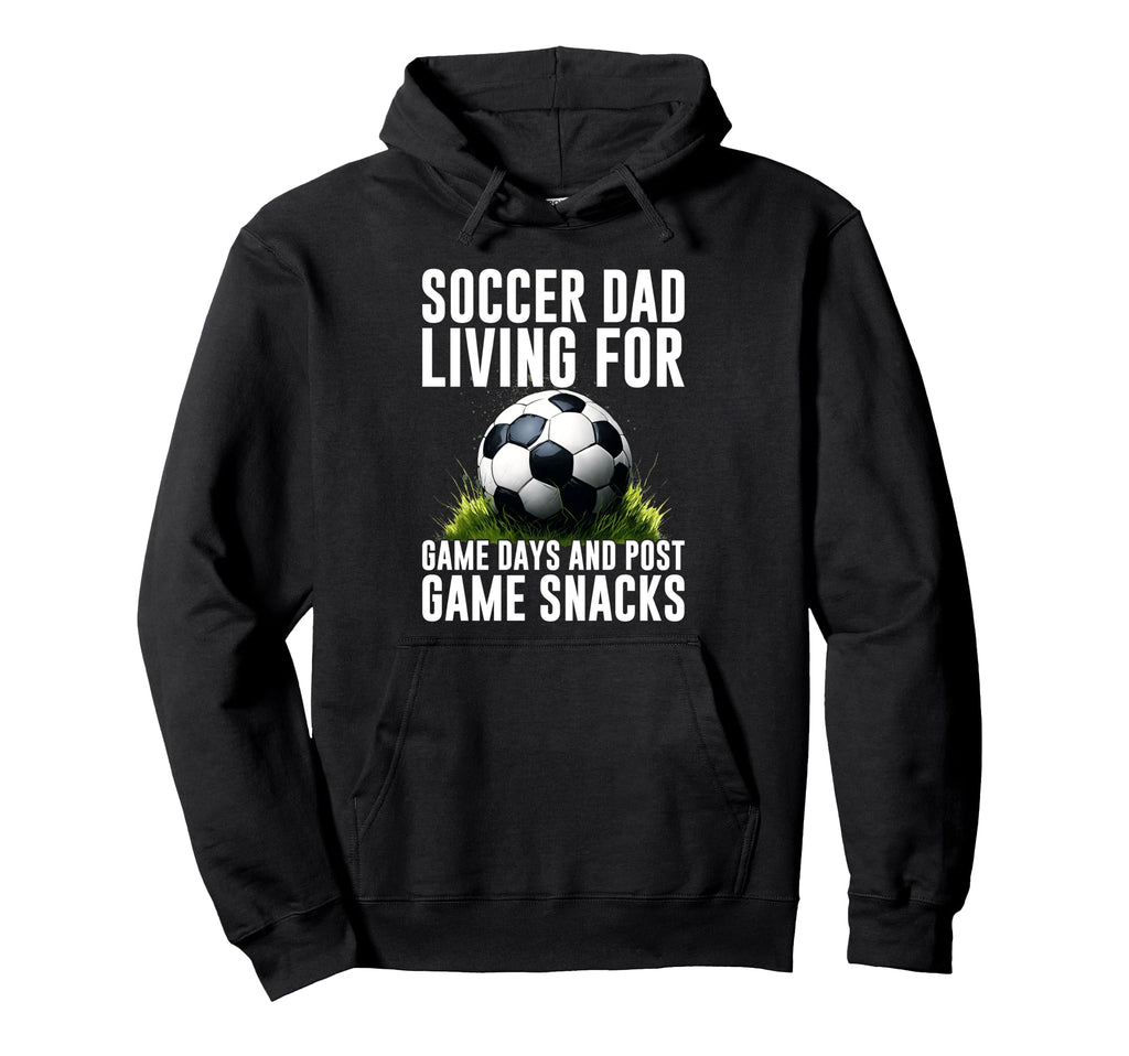 Living Game Days And Post Game Snacks Hoodie - Casual Everyday Wear Unisex - T-Shirt, Sweatshirt, Hoodie