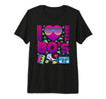 I Love 80S Funny Tri Blend T-Shirt - Minimalist Print for Adults - T-Shirt, Sweatshirt, Hoodie