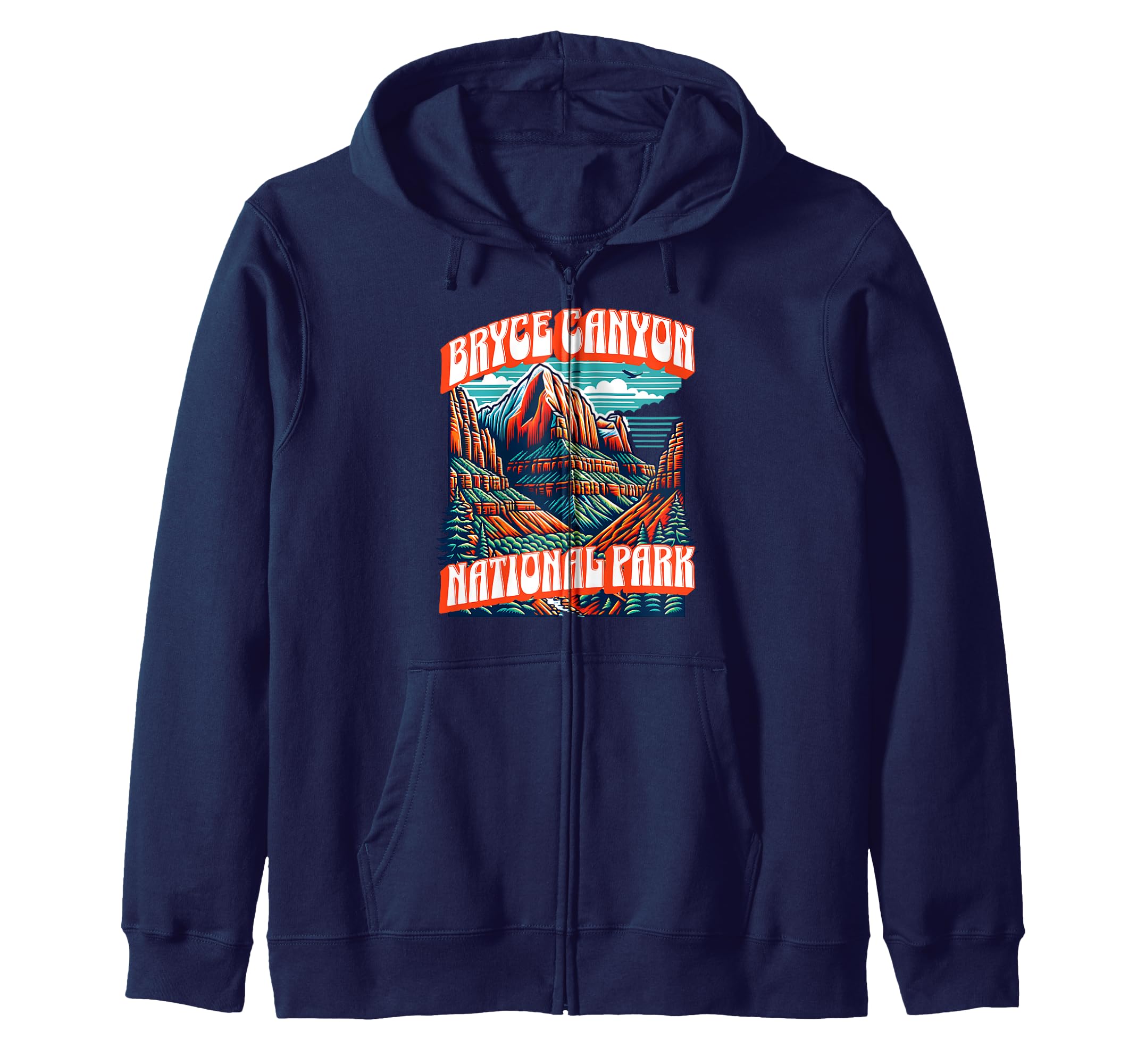 Bryce Canyon National Park Utah Usa Hoodie - Fun Novelty Design Unisex - T-Shirt, Sweatshirt, Hoodie