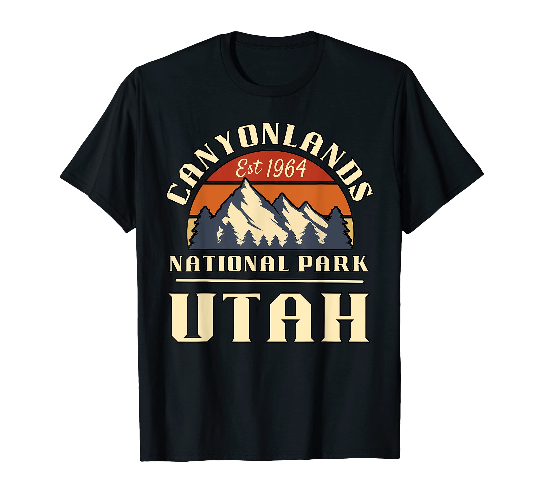 Canyonlands National Park Utah Mountain T-Shirt - Unique Graphic Men Women - T-Shirt, Sweatshirt, Hoodie