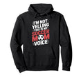 This Is My Soccer Mom Voice Goalkeeper Hoodie - Novelty Apparel for Adults - T-Shirt, Sweatshirt, Hoodie