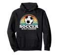 Soccer Is My Passion Soccer Ball Hoodie - Casual Everyday Wear Unisex - T-Shirt, Sweatshirt, Hoodie