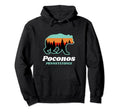 Poconos Mountains Forest National State Hoodie - Trendy Graphic for Adults - T-Shirt, Sweatshirt, Hoodie