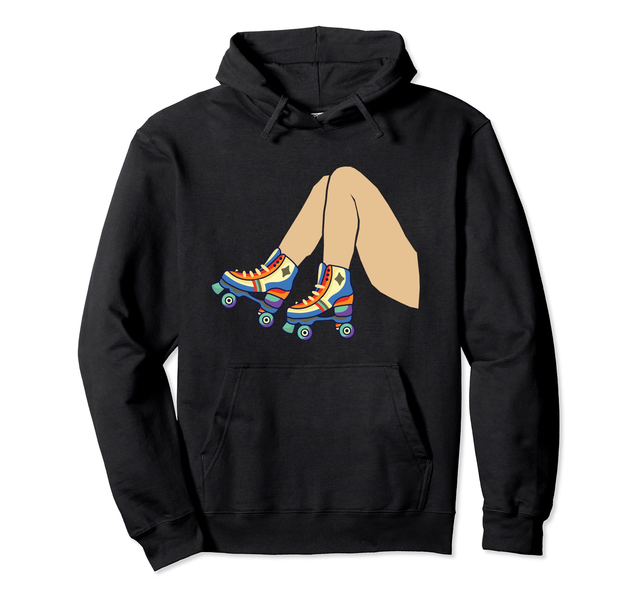 Roller Skates Roller Skating Inline Hoodie - Aesthetic Graphic Men Women - T-Shirt, Sweatshirt, Hoodie