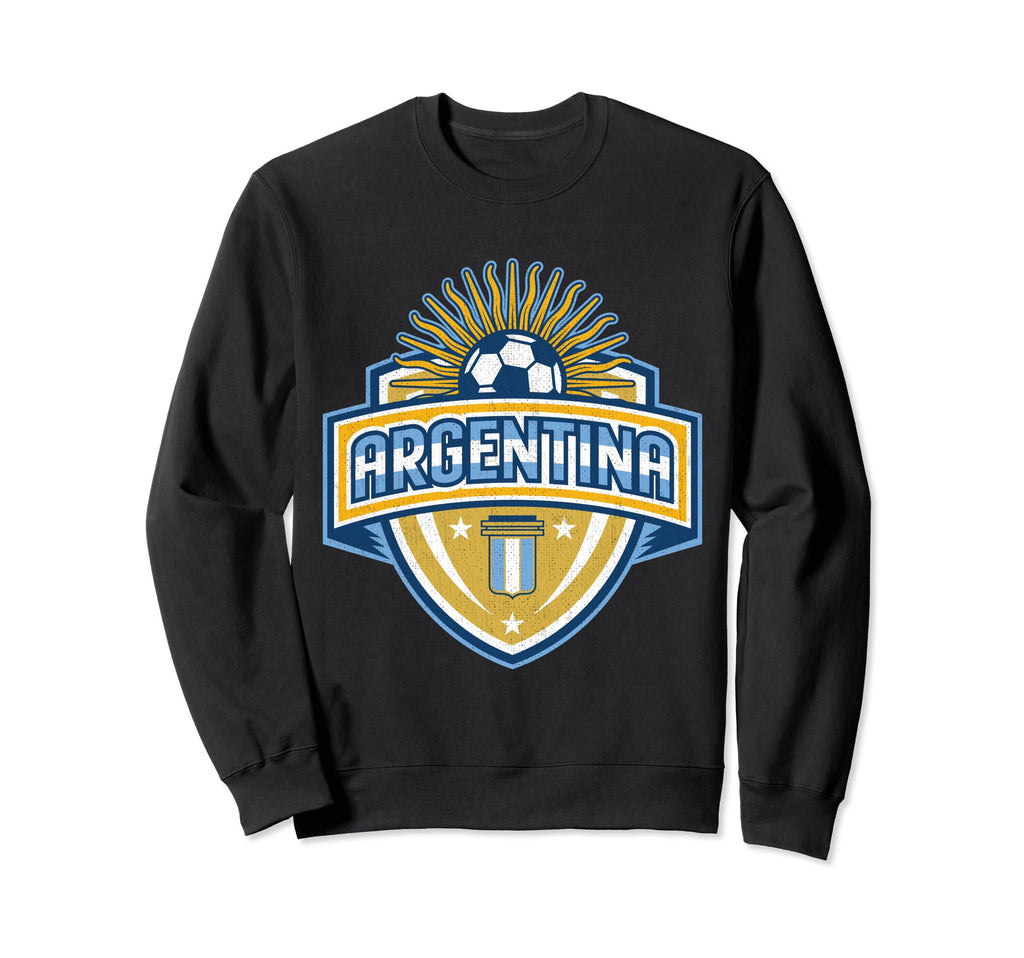 Argentina Flag Roots Argentinian Sweatshirt - Casual Everyday Wear Unisex - T-Shirt, Sweatshirt, Hoodie
