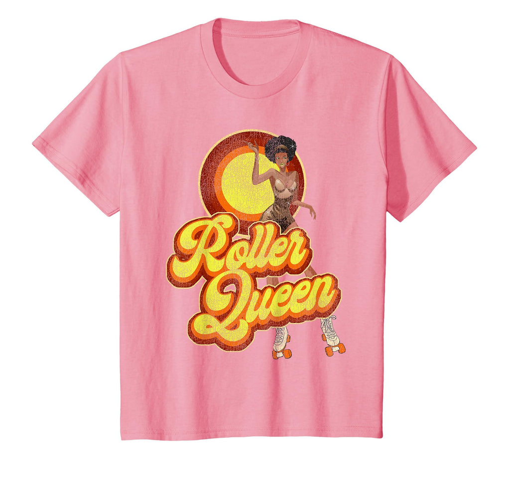 Roller Skating Skate 1970S Afro T-Shirt - Minimalist Print Men Women - T-Shirt, Sweatshirt, Hoodie